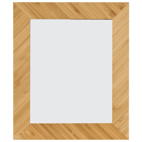 BAMBOO PICTURE FRAME 8X10. Engraving included. Some exceptions may apply. - Image 2