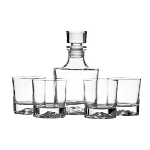 MOUNTAIN PEAK DECANTER SET-Engraving included. Some exceptions may apply.