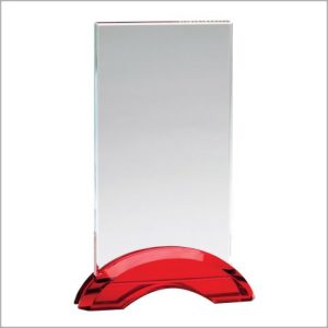 RECTANGLE RED DOUBLE ARCH. Engraving included. Some exceptions may apply.